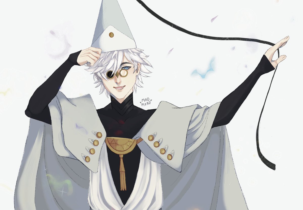 azzel4u's tweet photo. ✨my apologies. i forgot my trademark cap…✨

#qifrey #witchhatatelier https://t.co/90H9ldSxI4
