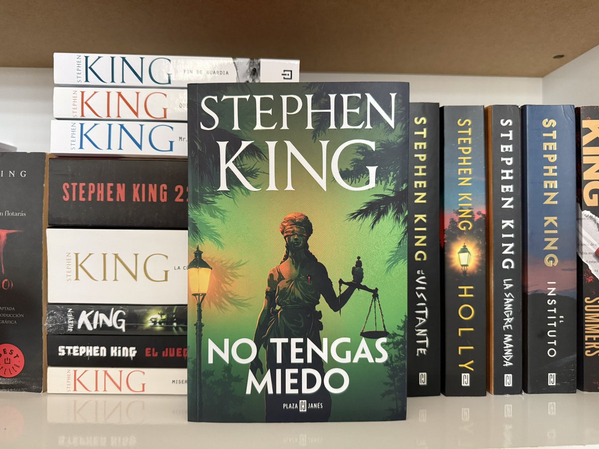 nataliagalvisr's tweet photo. No Tengas Miedo
Stephen King ✔️ Leído ★ ★ ★ ★ ☆

#️⃣0️⃣9️⃣➖ 2️⃣0️⃣2️⃣6️⃣ 

#amoleer #books #NoTengasMiedo #StephenKing https://t.co/ImQWMVqYdq