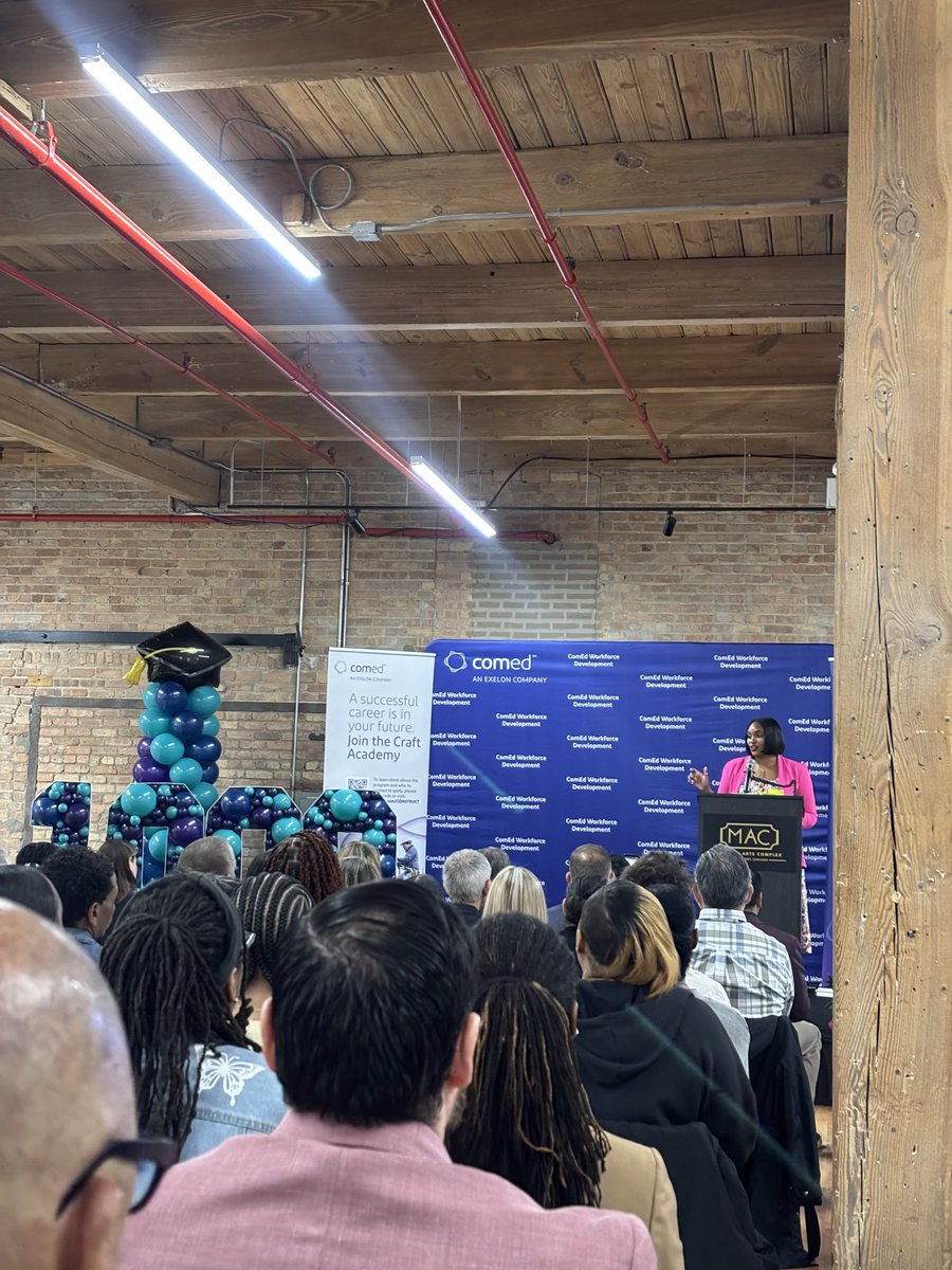 MZIGROUP's tweet photo. Today, the MZI Group was proud to attend this year’s ComEd CONSTRUCT Infrastructure Academy graduation ceremony. As founding members, we’ve had the privilege of watching this incredible initiative grow and seeing this new class cross the stage was nothing short of inspiring. https://t.co/y49sueii79