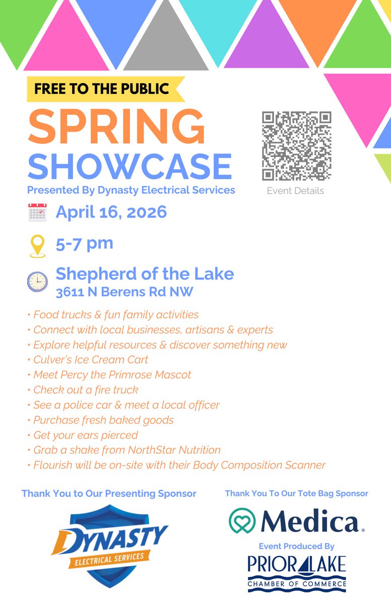 HafermanWater's tweet photo. Excited to join the @PLChamberMN Spring Showcase tonight. It's a beautiful day for this fun family event! Make sure to stop by our booth to talk water with one of our water treatment experts while you're there.

#priorlakemn #springshowcase #hafermanwater #kinetico #whatsinyourwater