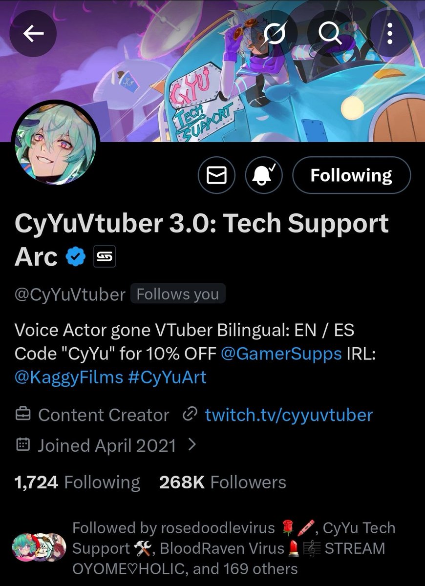 CyYuVirus (Fan account) tweet media