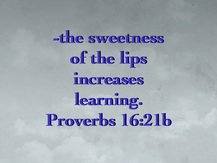 ChrisannDawson's tweet image. HOW I say WHAT I say is vital.
#Wisdom #Words 🍭🍭🍭🍭🍭🍭