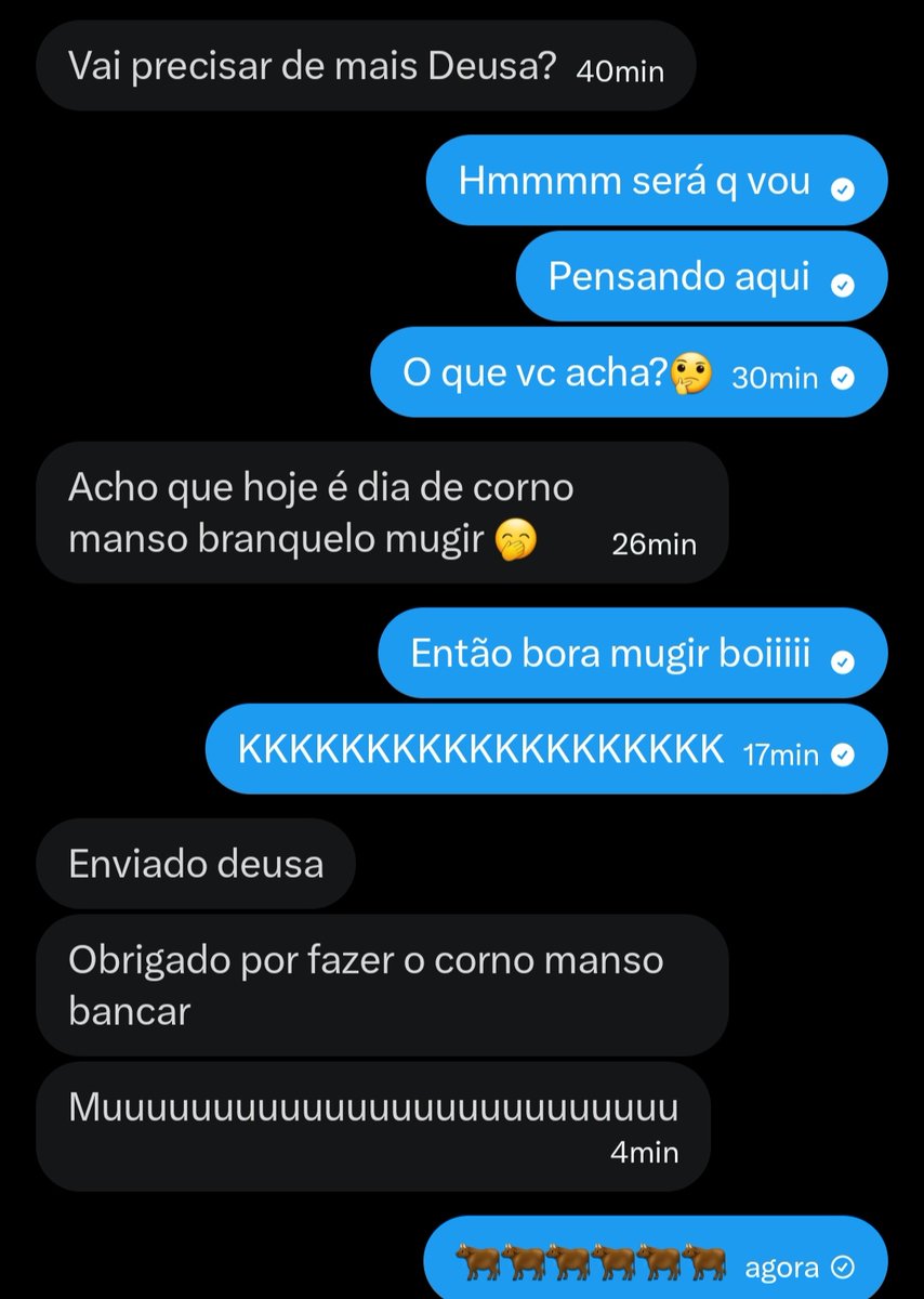 Medusax_Goddess's tweet photo. Tem pessoas que já entendem exatamente onde devem estar e o que devem fazer. Gosto quando não preciso nem falar muito 🐂 https://t.co/b0bR76YTqh