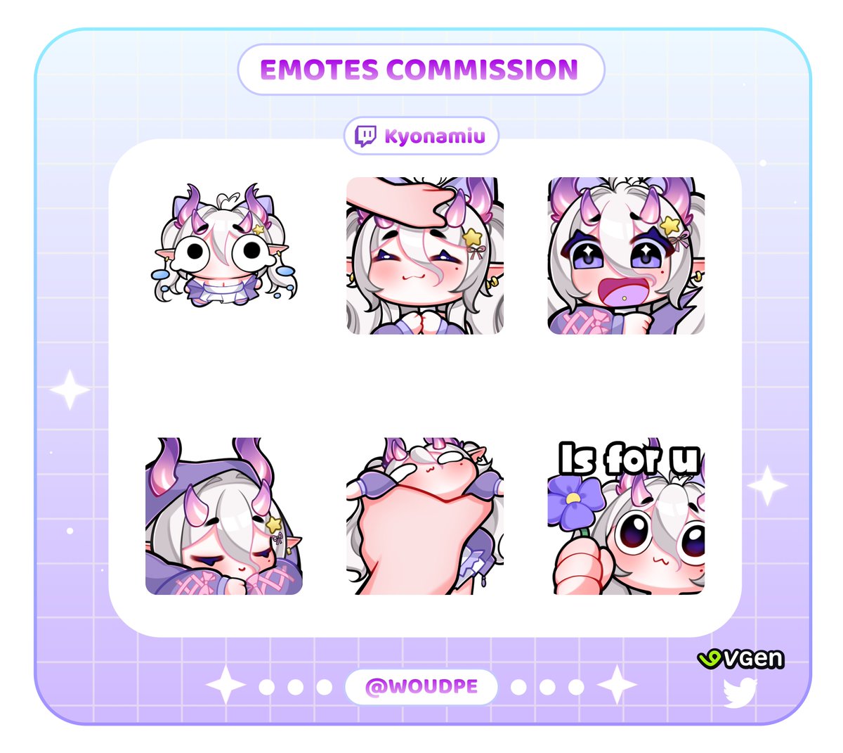 🌸 WOUDPE ー comms open! 🌸 tweet media