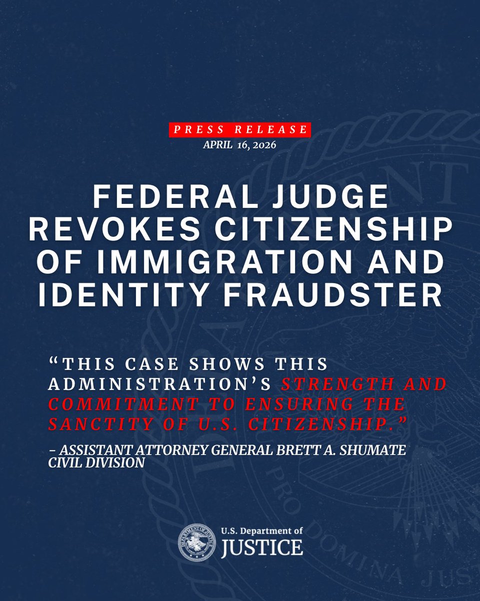 DOJ Civil Division tweet media