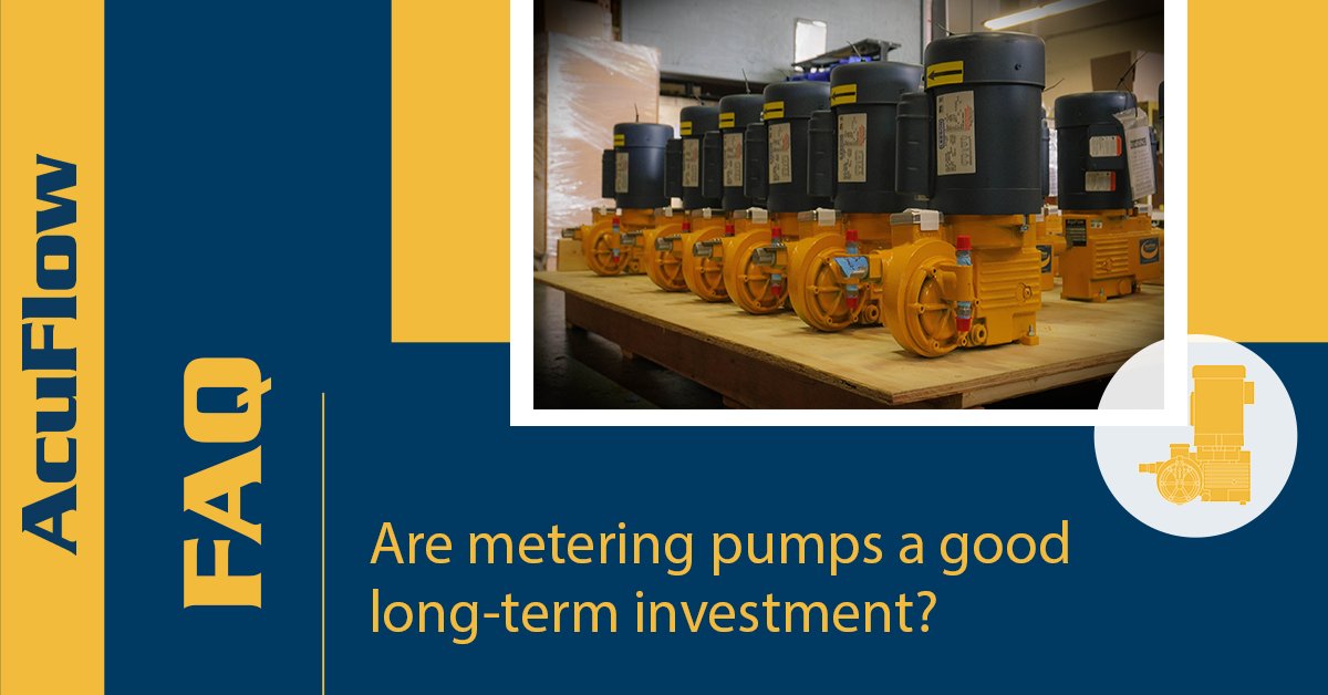 AcuFlowPumps's tweet photo. Yes — and here’s why:

– Consistent Accuracy: Reduces chemical waste
– Durable Design: Minimizes repairs and downtime
– Efficient Operation: Keeps operating costs low

Over time, the savings often outweigh the initial investment.

#AcuFlow #MeteringPump #Precision #FAQ #madeinusa https://t.co/R1U2KaudV4