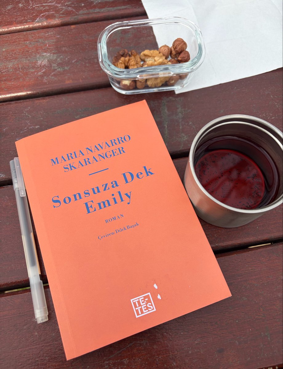 systben's tweet photo. Bugün hava güzeldi. Ben kitap okudum eşim de dışarda işlerini yürüttü. https://t.co/xC812MIls0