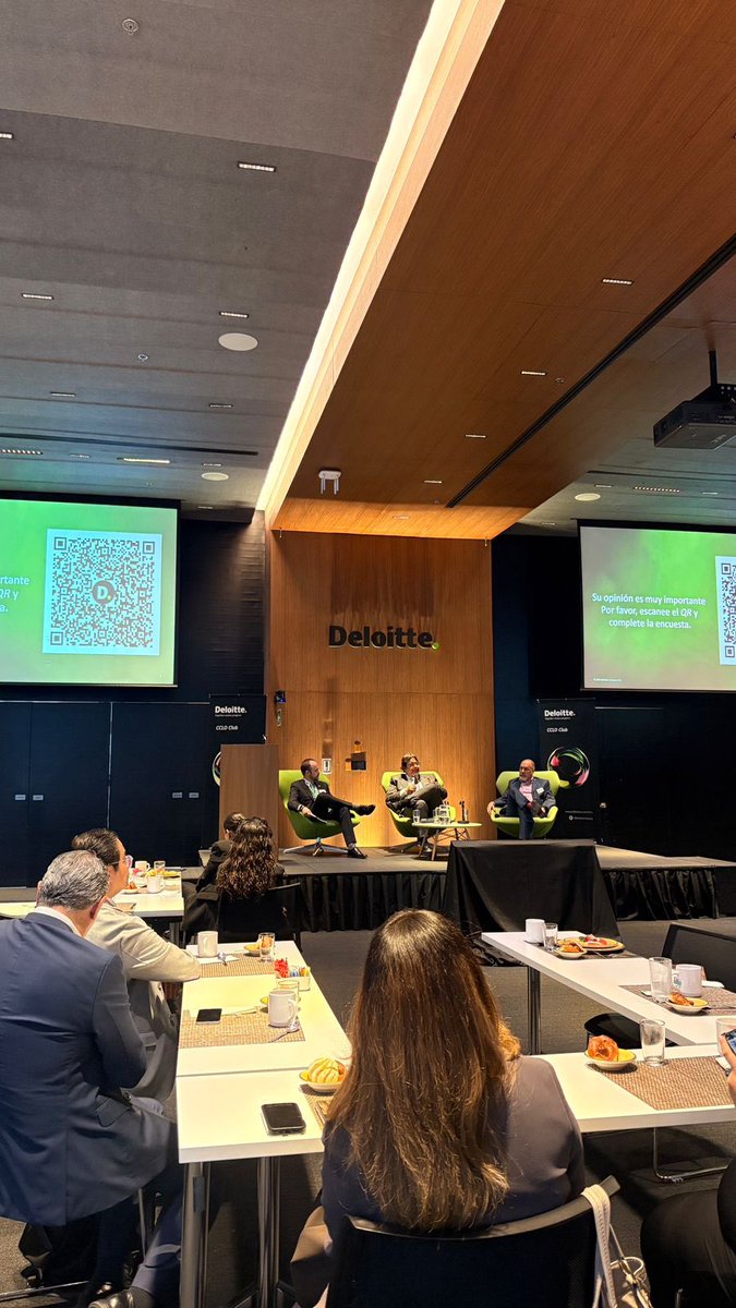 ConsAbogaciaMEX's tweet photo. Hoy participó @ArturoPueblita presidente de nuestro Consejo, en la reunión del #CCLOclub de la Firma @DeloitteMX frente a directores de compliance y jurídicos de varias de las empresas más importantes que operan en México, con el tema “Estado de Derecho y Reforma Judicial”. https://t.co/JlVmS26a8M