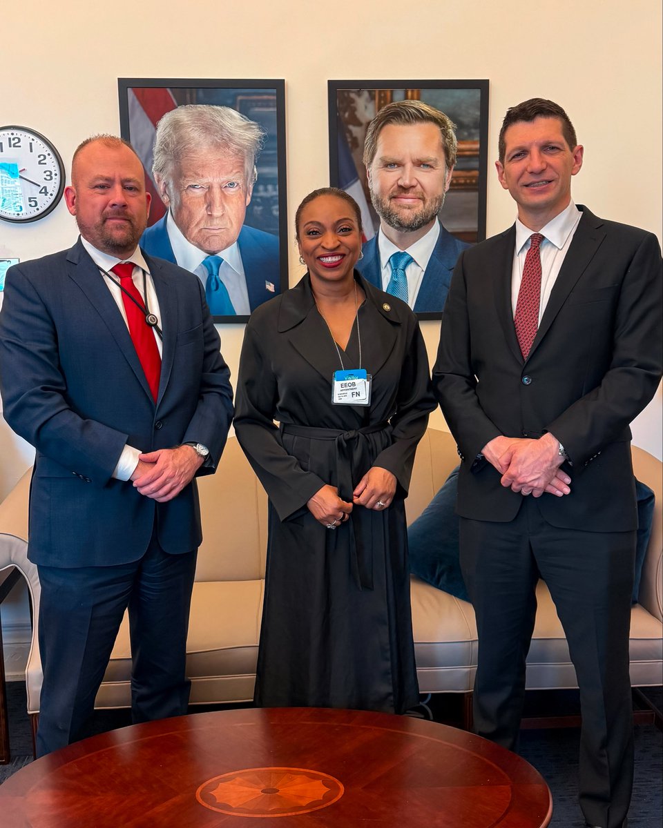 Nigeria is open for business 🇳🇬

This week, I met with the U.S. Trade Representative <a href="/jamiesongreer/">Jamieson Greer</a> and the Senior Director for International Economics <a href="/DavidCopley/">David Copley</a> at the National Security Council to explore opportunities for deeper U.S. investment in Nigeria's critical minerals