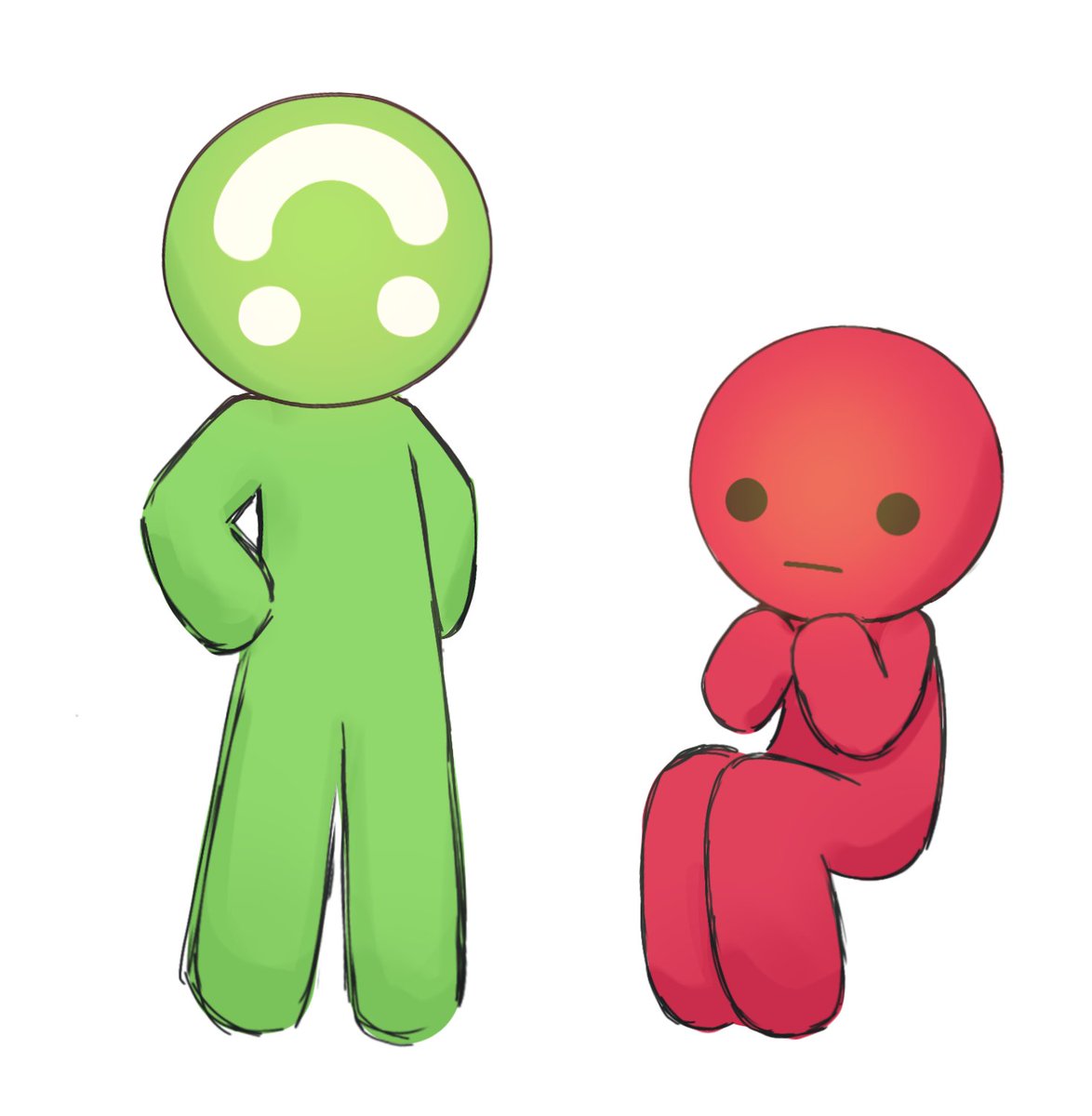 Day 143 of drawing divorced duo 
#boosferfanart
#wolfeeifanart
#divorcedduo