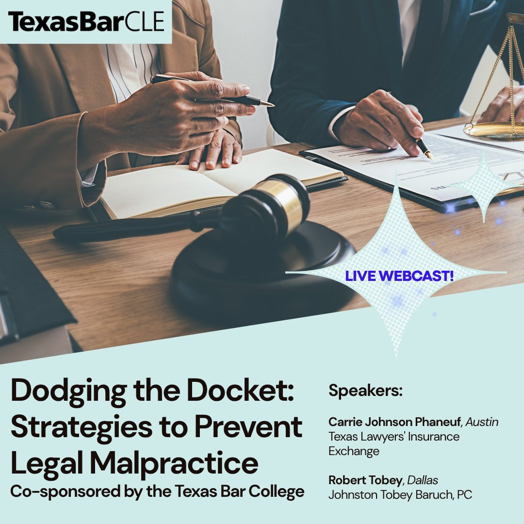 TexasBarCLE tweet media