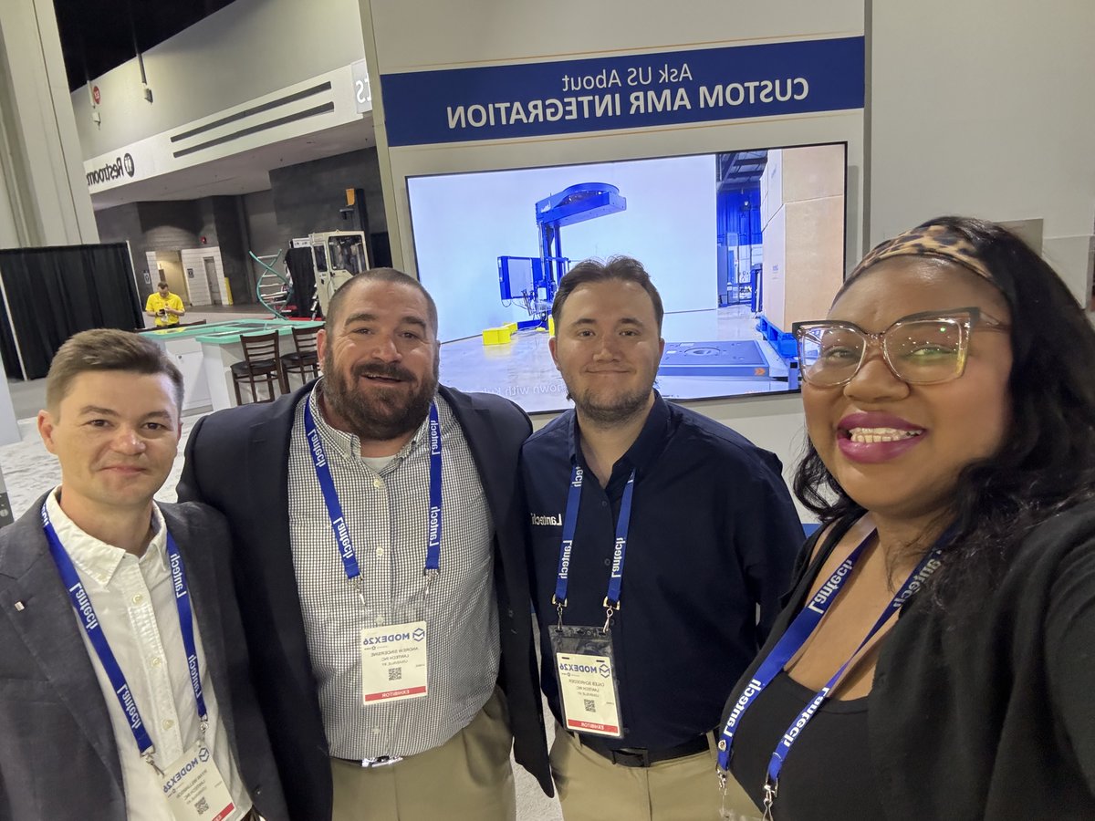 LantechCom's tweet photo. That's a wrap on MODEX 2026! Thank you to everyone who stopped by, met with our team, and let us show you what Lantech is building. 

Already looking forward to the next one!

#automation #packaging #MODEX #SupplyChainsEveryAngle https://t.co/Zc7Fm2iNeB