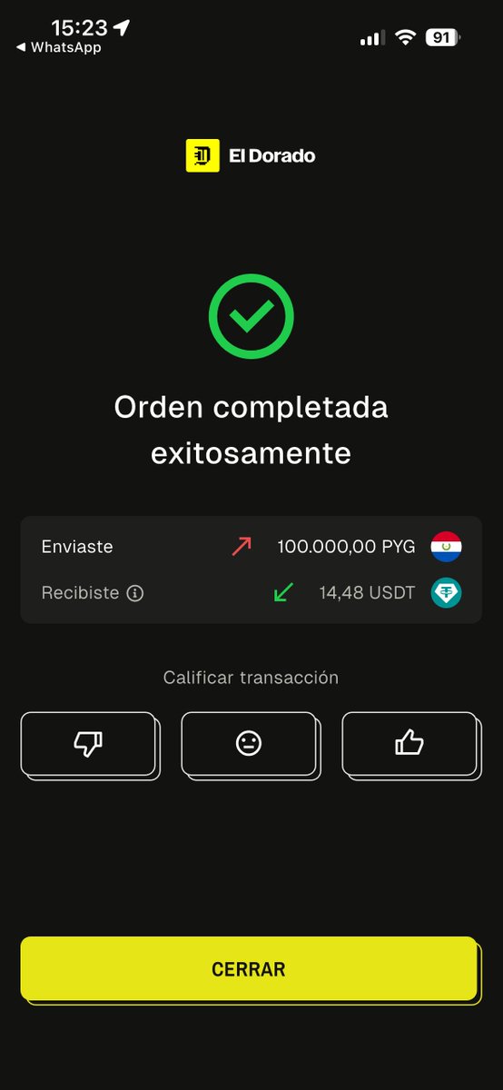 Comprar dólares digitales desde Paraguay 🇵🇾 con <a href="/eldoradoio/">El Dorado</a> 

Te decidiste al fin a empezar a ahorrar en dólares digitales y no pensas pasar por toda la burocracia que implica tratar con un banco.

Te cuento cómo lo hice y cómo vos también podes hacerlo 🙌🏻

Te presento a El