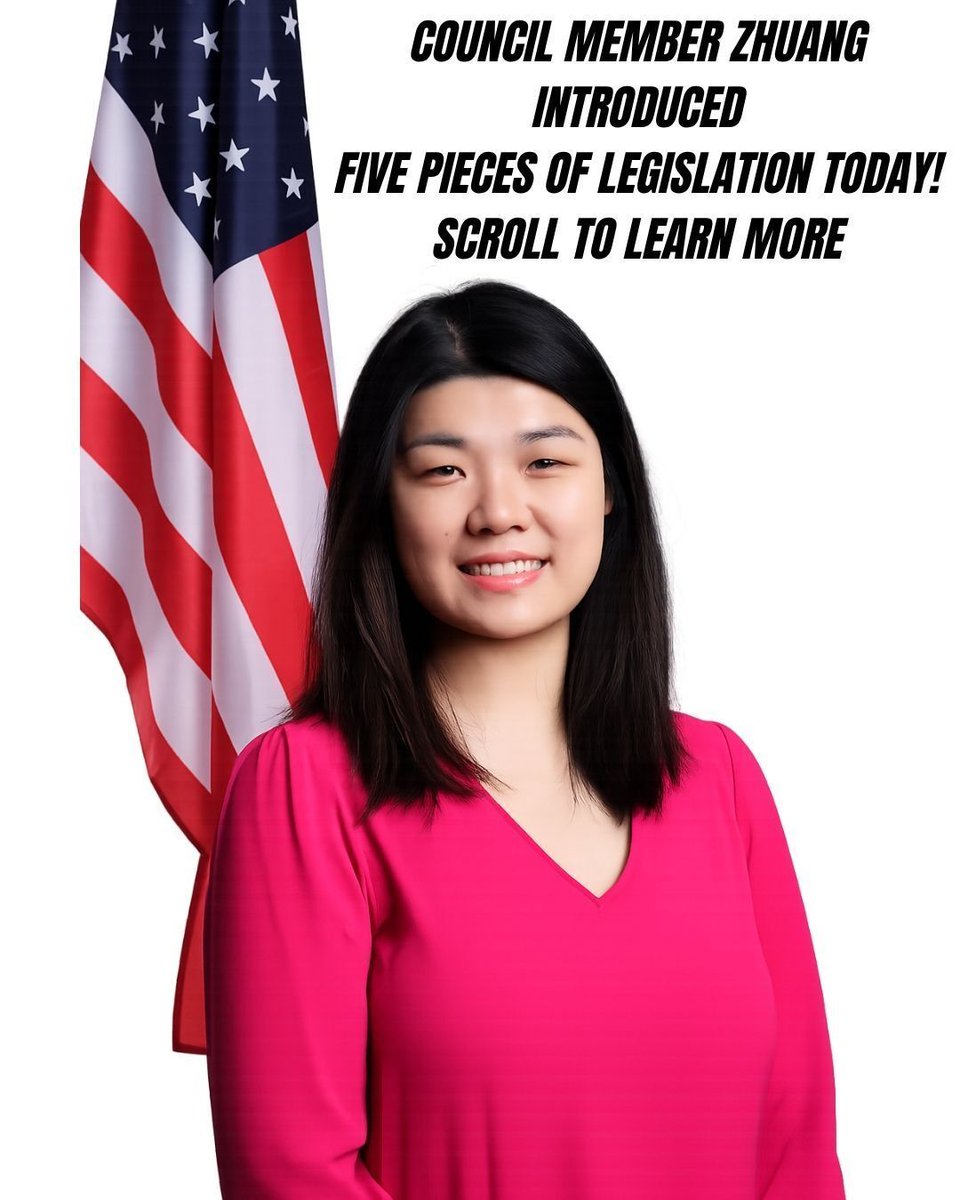 Council Member Susan Zhuang tweet media