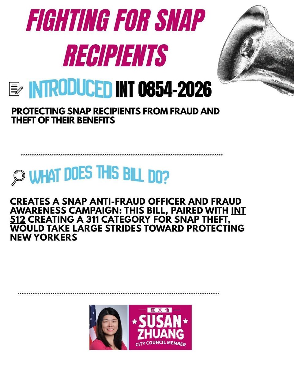 Council Member Susan Zhuang tweet media