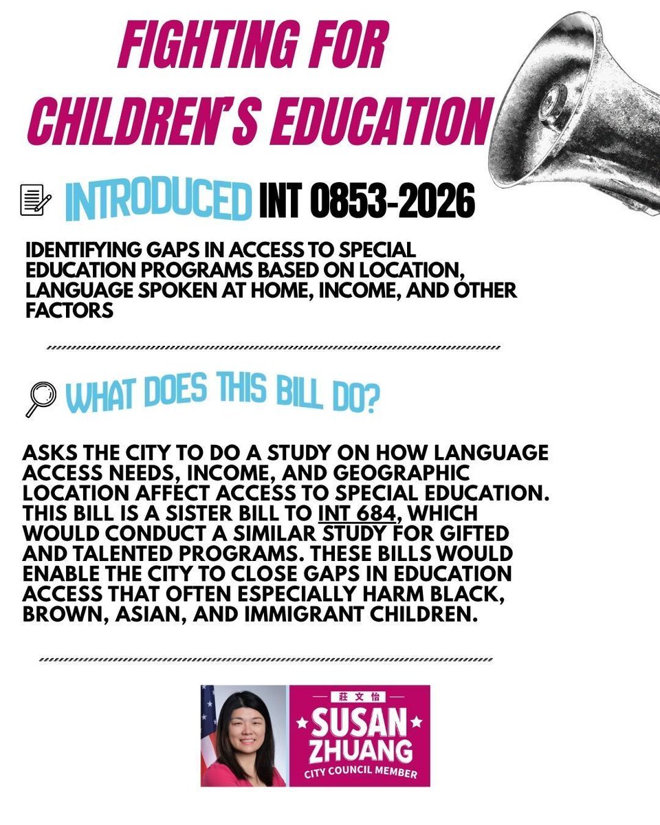 Council Member Susan Zhuang tweet media