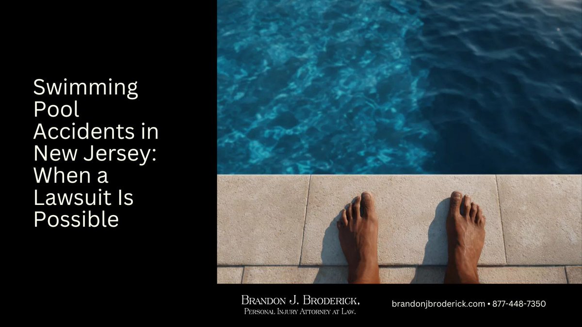 bjbroderick's tweet image. Pool days = fun ☀️🏊‍♂️ but accidents happen—do you know your rights? ⚖️💡 Learn when a lawsuit may be possible before the next splash 💦 tinyurl.com/y3k7dxu2 

#PoolSafety #KnowYourRights #PersonalInjury #StaySafe