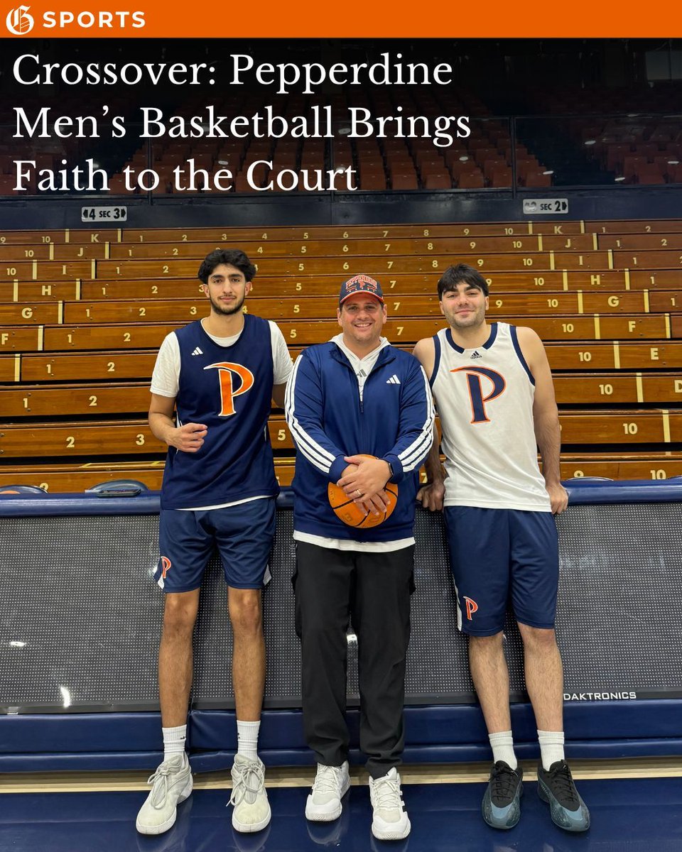 PeppGraphic's tweet photo. Pepperdine Men’s Basketball is redefining competition by pairing Division I athletics with spiritual growth. Raul Ortiz, character coach and chaplain for the team, helps shape who the Waves become beyond the court. https://t.co/zlkCTNXRV1