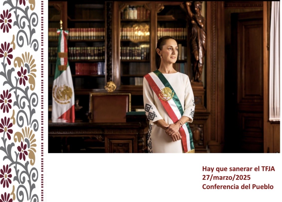 rleoncaraveo's tweet photo. Si el titular del Ejecutivo @Claudiashein no propuso para un nuevo periodo y la suspensión afecta el interés público e invade competencias del Legislativo. 

¿Deben permanecer en el @TFJAMexico ? ¿Por qué sí? ¿Por qué no? 

La endogamía institucional entre 2016-2025 ¿qué dejó en legalidad? ¿Qué aportó en derecho de acceso a la información pública?

Por eso creo que la necesidad de una reforma integral al @TFJAMexico