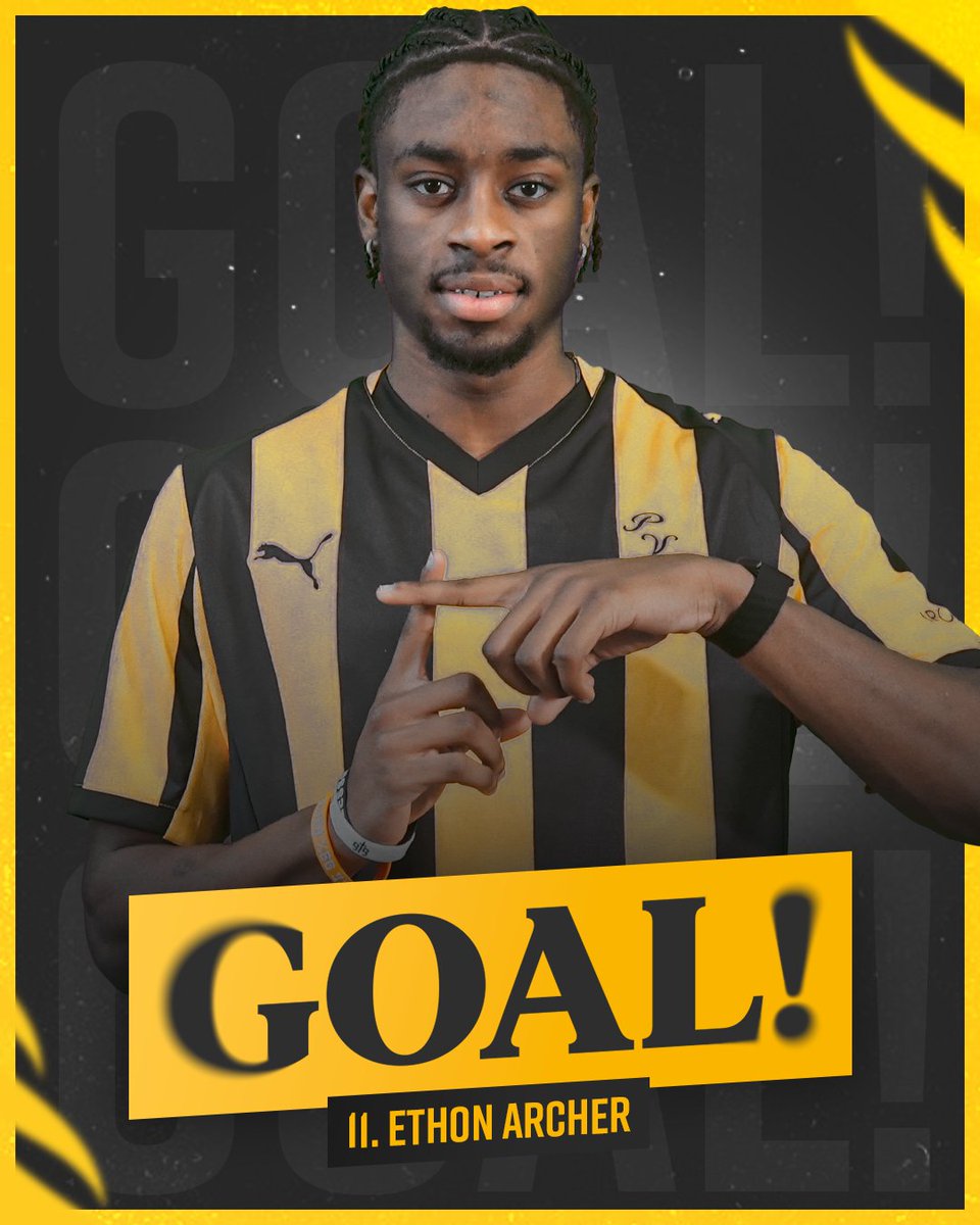 16' OHHHHHHH ETHON ARCHER!!!

Ethon Archer wins a free kick from twenty yards out, steps up to take the resulting set piece and curls into the top corner, leaving Bass with no chance!

THAT. WAS. STUNNING. 😮‍💨

#PVFCLive | 0-2