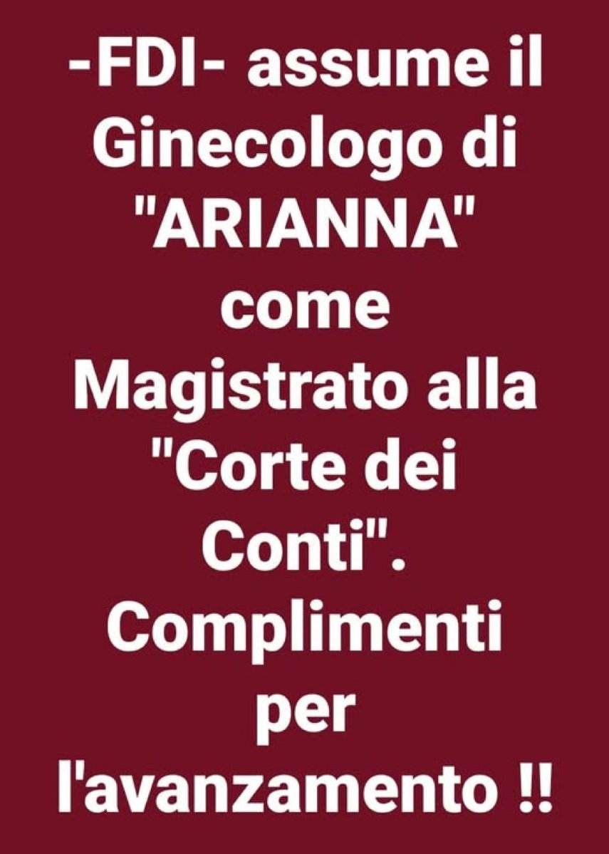 ROBA DA MATTI