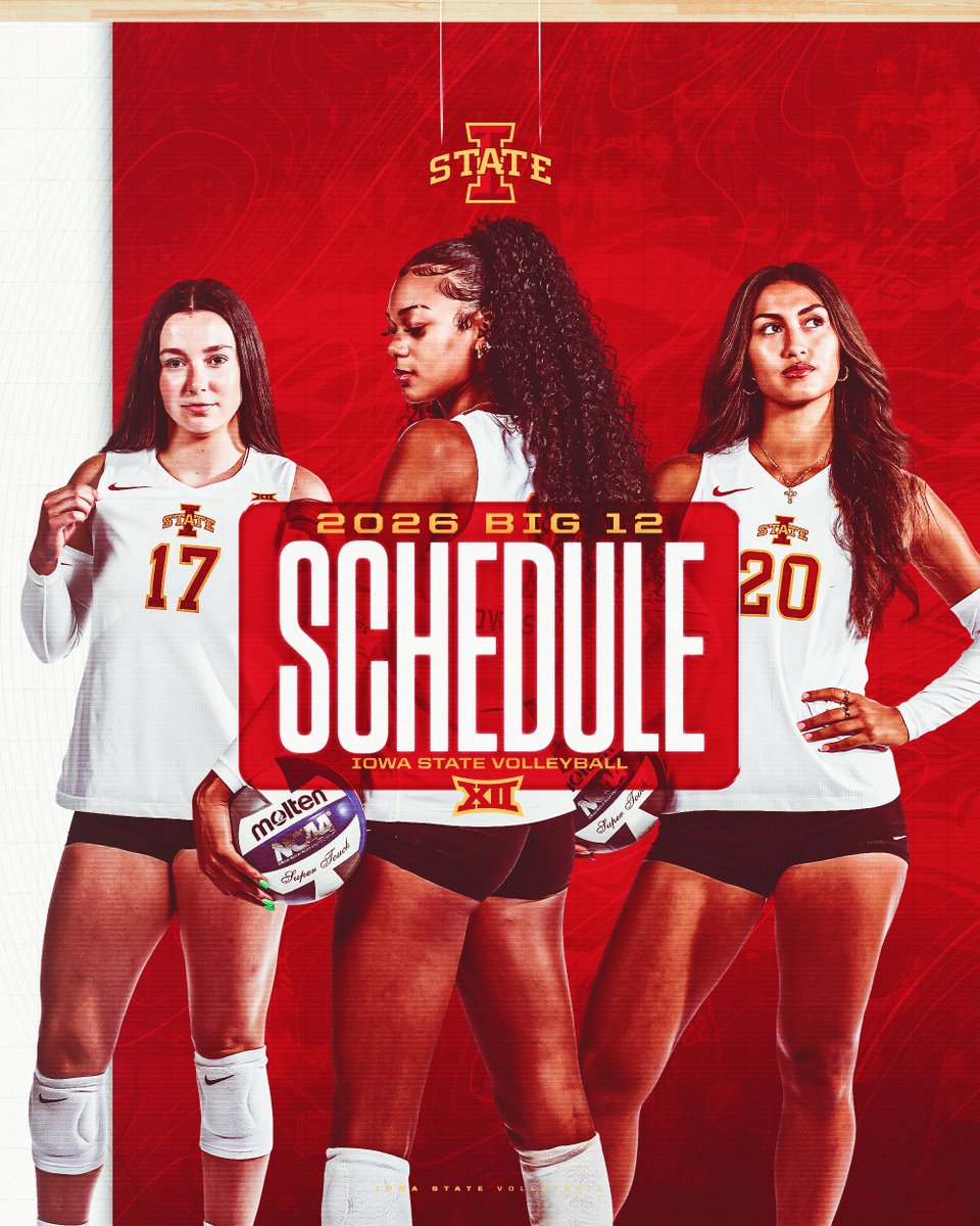 Iowa State Volleyball tweet media