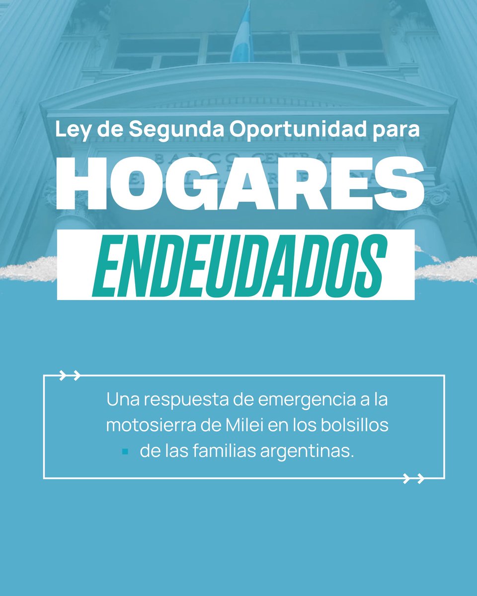 Hace unos días con <a href="/_julietacampo/">Julieta Campo</a> y <a href="/gabiestevezok/">Gabriela Estévez</a> presentamos en el Congreso un proyecto de ley para abordar el terrible endeudamiento de las familias argentinas.

Muchos me lo estuvieron pidiendo para leer. Acá se los comparto: 

drive.google.com/drive/folders/…