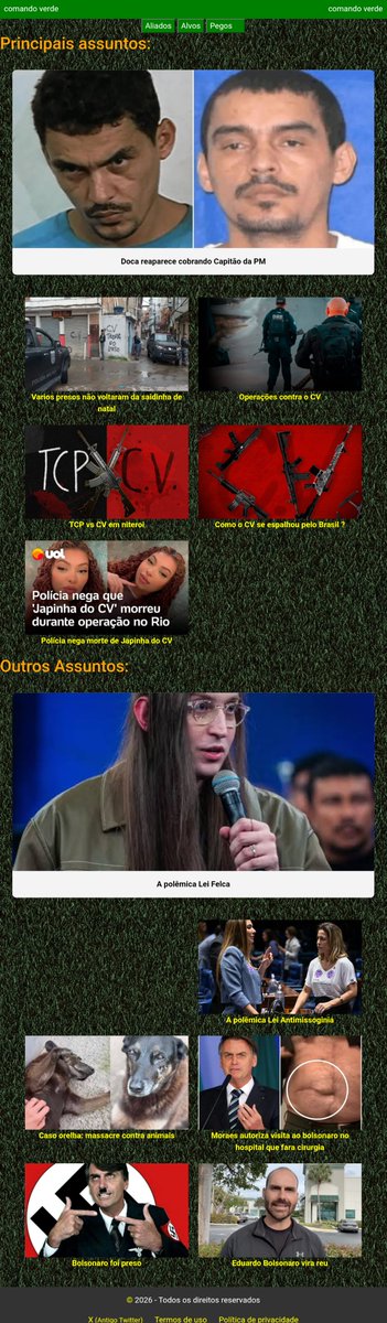 Comando Verde tweet media