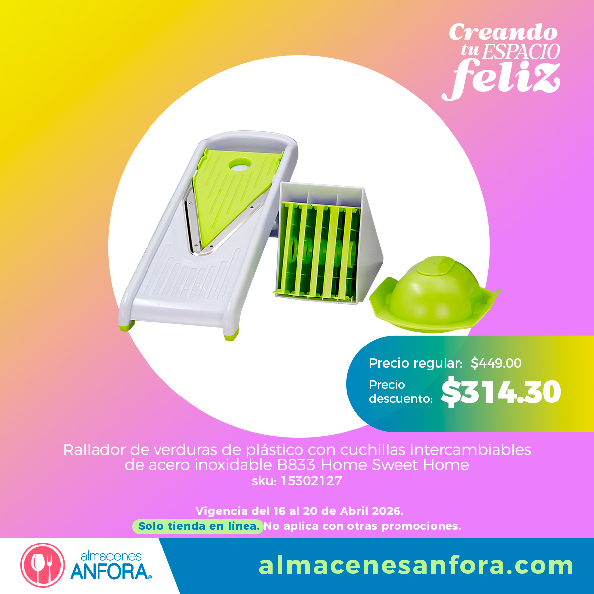 tiendasanfora's tweet image. ¡Haz clic, elige y ahorra! 💻🛒 Disfruta hasta 30% de descuento en marcas exclusivas sin filas y sin calor. 🛒👉 tinyurl.com/2a9ym5oc

#promocion #tiendaenlinea