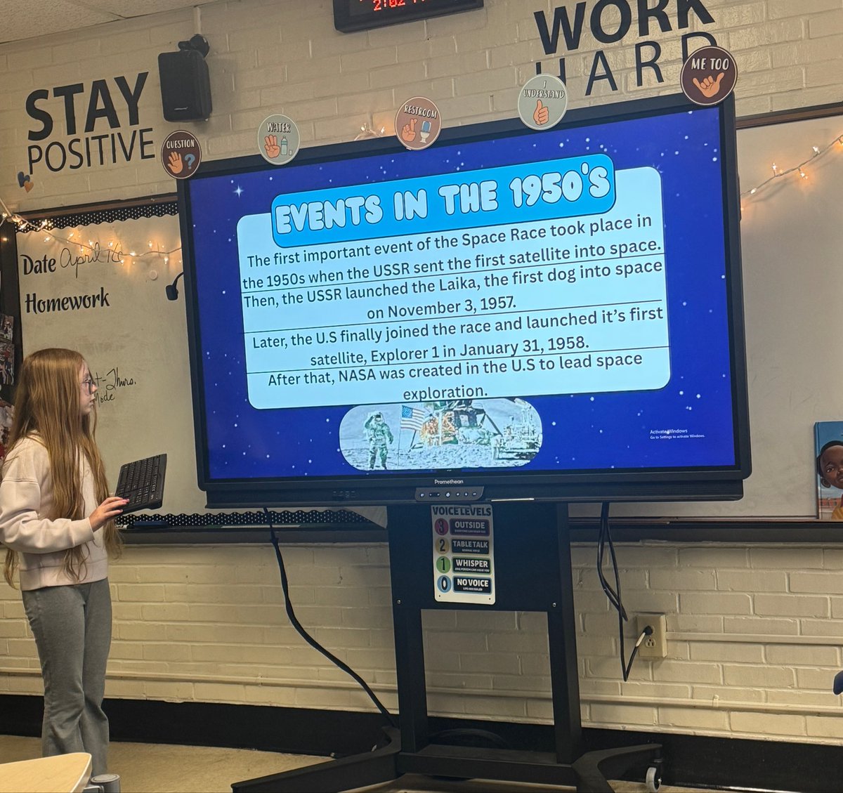 MWSmith5of6's tweet photo. Cold War projects are in full swing! ❄️🌎 My @STEAMatOakdale students chose their own topics and got creative with how they shared their research—so many unique ideas and perspectives. https://t.co/2FznEUDYRp
