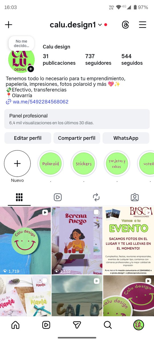 CandeBaste's tweet photo. #sefuelarga con una amiga tenemos 3 emprendimientos, con 2 estamos hace ya 2 años y con otro estamos recién empezando, somos de la ciudad de Olavarría, hacemos creación de contenido para redes, papelería en gral para emprendedores y stand de glitter para eventos! https://t.co/HemnMm7HY3