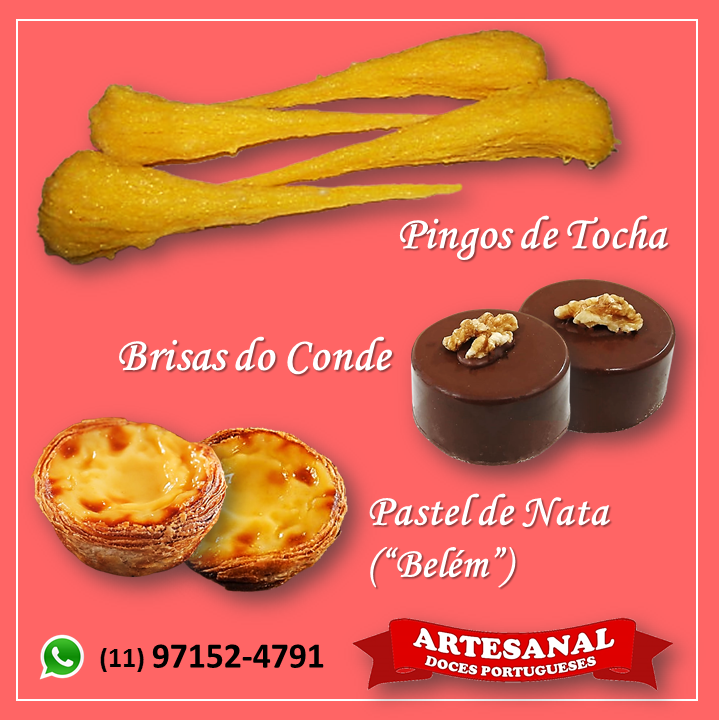 ArtesanalDoces's tweet photo. #Artesanal #docesportugueses #doce #doces #docinhos #produtoartesanal #doçaria #gourmet #gastronomia #doçariaportuguesa #docestipicos #Portugal #PastelDeNata #PastelDeBelem #PastelDeSantaClara #sobremesa #delicia #gostoso #comida #especial #recomendo #ficaadica #tamojunto https://t.co/ihVgJBxeeK