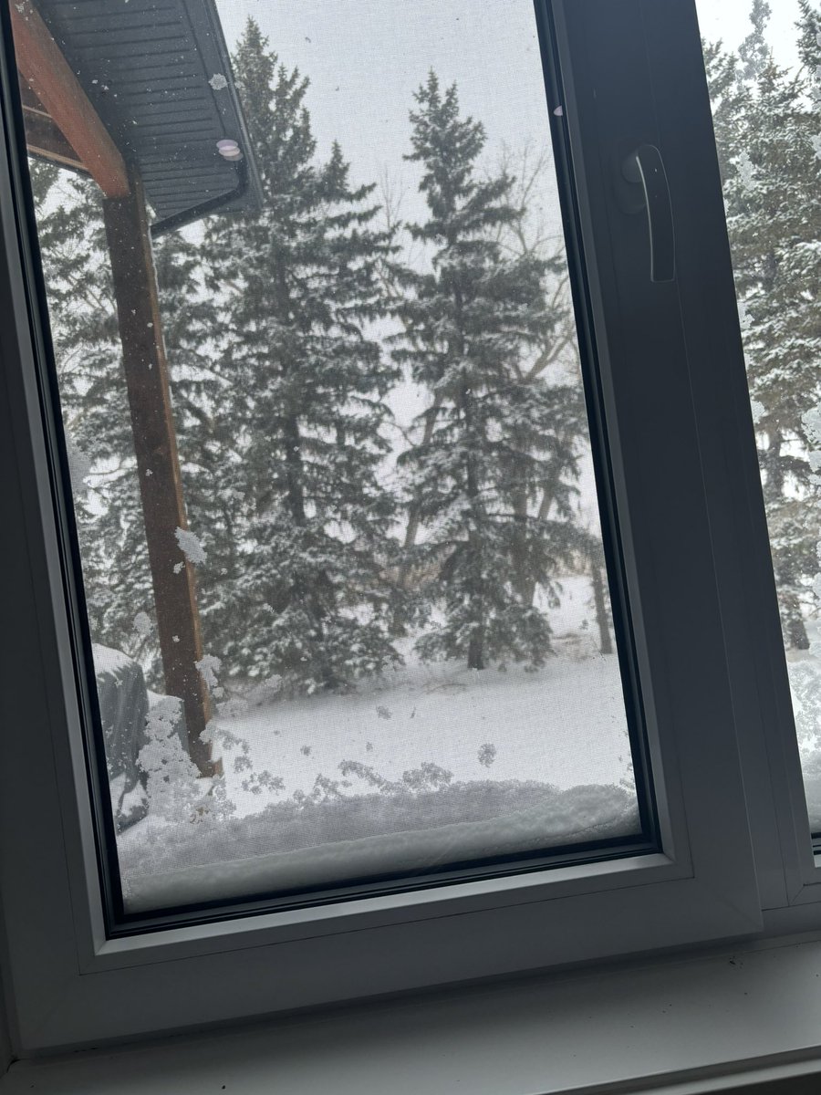 maurerRN's tweet photo. @JabbaTheRim @Gabriele_Corno April 16th… start of a snow storm.  Saskatchewan, Canada. https://t.co/zxxChKv8VL