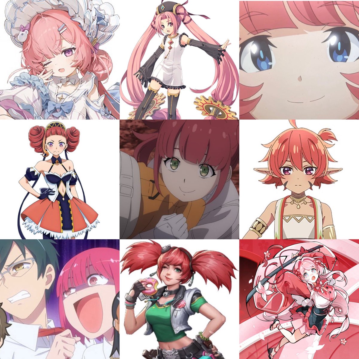 On a quest to be cast as all the cute pink &amp; red haired nuggets. 
This seems to be my current typecast and I LOVE IT!!