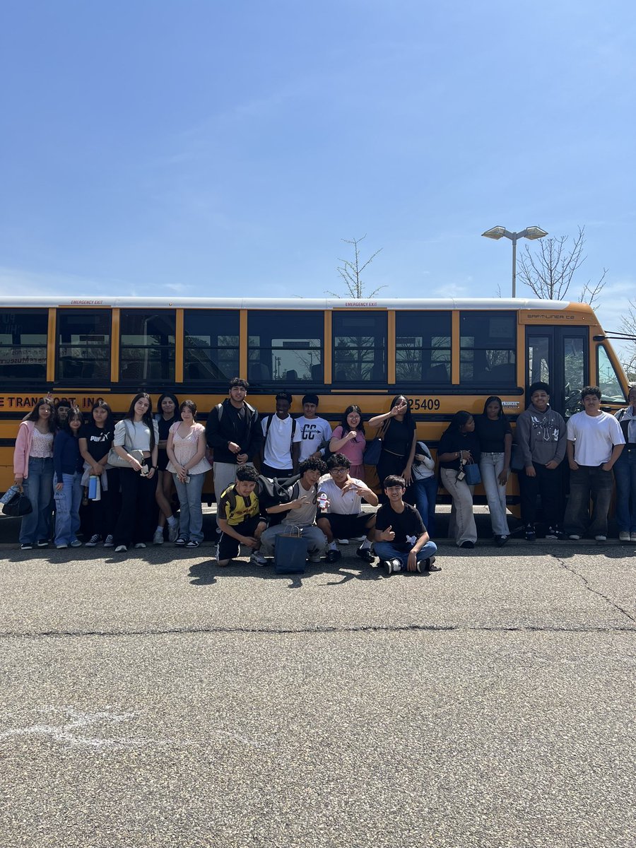 WH_ENL's tweet photo. Yesterday our @wh_secondary ELLs attended the Cradle of Aviation for their science unit of innovation and human impact! Ss visited the museum and watched a show in the planetarium ! Connecting real world experience to the classroom! @WhufsdRams #wherisetogether https://t.co/ecPRquaMMX
