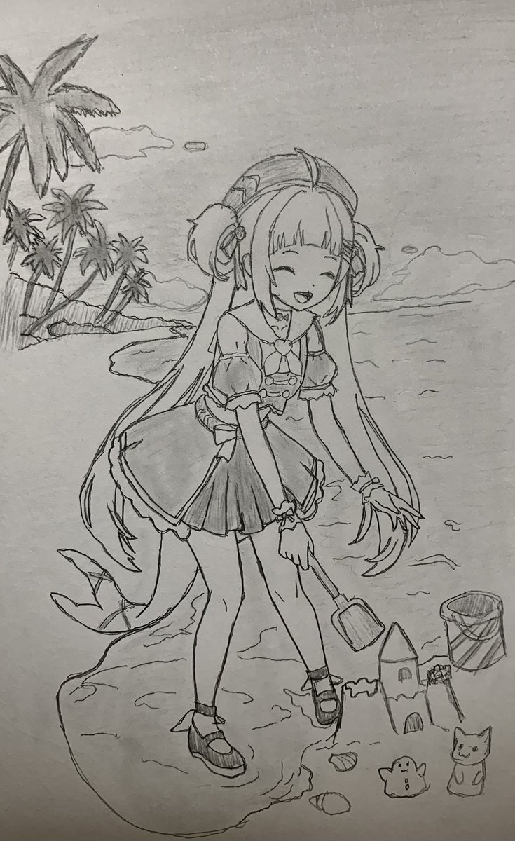 Just a sketch
#hamaririart