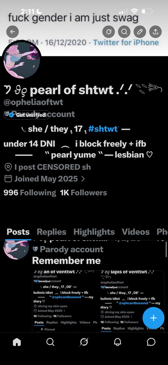 𑁤 𝜗𝜚 pearl of shedtwt .ᐟ.ᐟ 𓇢𓆸 tweet media