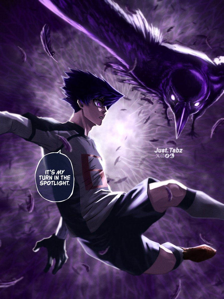 Just_Tabzz's tweet photo. The Crow Flies!!!!!
.
#bluelock #anime #ibisPaintX #art #karasu https://t.co/Z2K5iZ6lT0