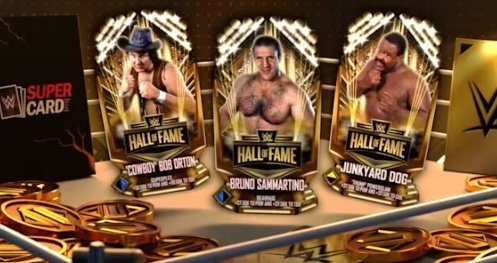 The Hall of Fame has taken over the Web Store! 

You'll find new Hall of Fame-themed SE cards, LE card, support, equipment, &amp; cosmetics at the link below! 👇 

wwesupercard.com/hof2026
#WWESuperCard