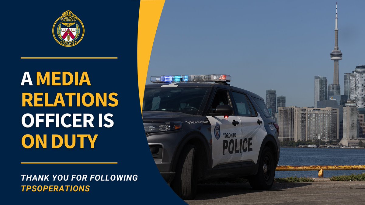Toronto Police Operations tweet media
