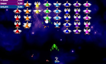 zeynebing's tweet photo. @GamewithDave i'm shocked nobody wrote this. CHICKEN INVADERS ofc https://t.co/CPufdzQzuo