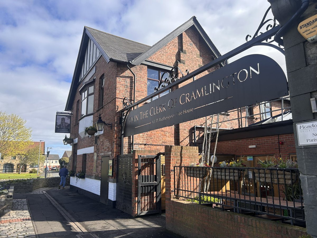 DaveVarley7's tweet image. 596 John The Clerk of Cramlington, Cramlington
#wetherspoons #wetherspoon