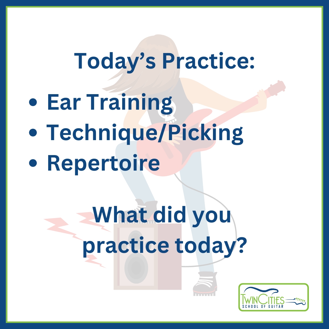 TCGuitarSchool's tweet image. Today’s Practice:

Ear Training
Technique/Picking
Repertoire

What did you practice today?

guitarlessonstwincities.com

#StickToThePlan #guitarpractice #dailyhabit #guitar #dedication #motivation #guitarlessons #guitarlessonsforadults #guitarlessonsforbeginners #guitarlessonsforkids