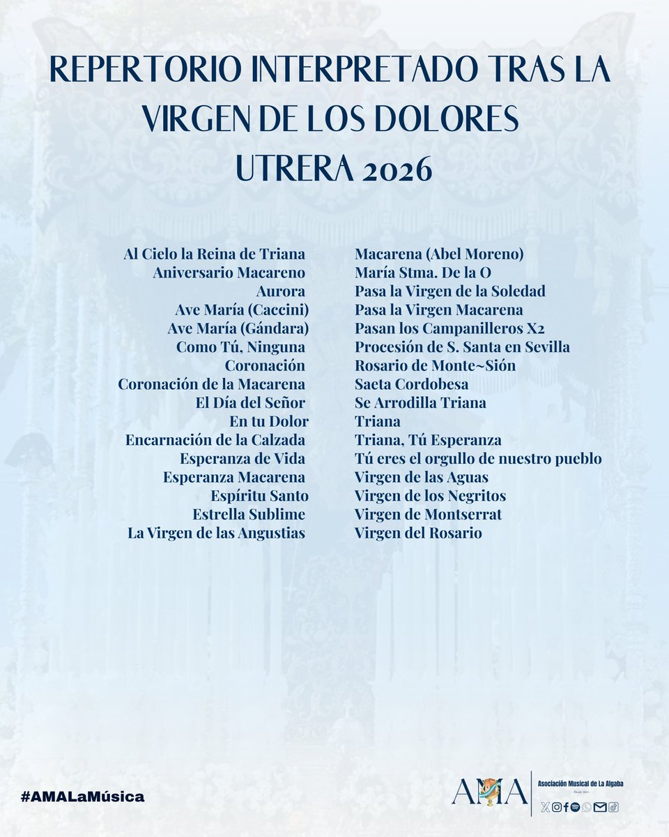 Asociación Musical de La Algaba tweet media