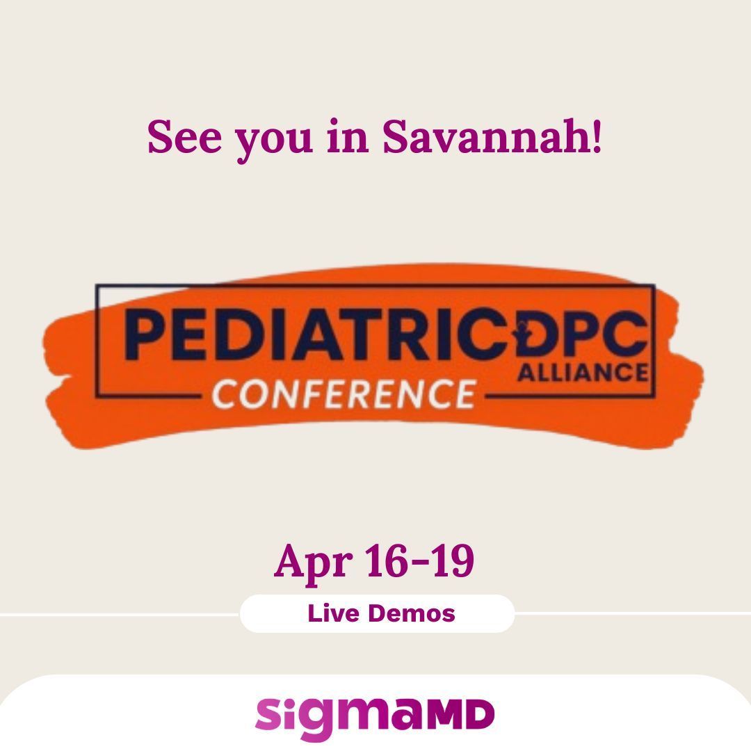 WithSigmaMD's tweet photo. DPCA Pediatric Conference is almost here! 👶
We’re excited to connect with pediatricians advancing child-focused direct care. Visit the SigmaMD booth to see how we support seamless, patient-centered care. 💙
#DPCAPediatrics #SigmaMD https://t.co/idKQa33c4h