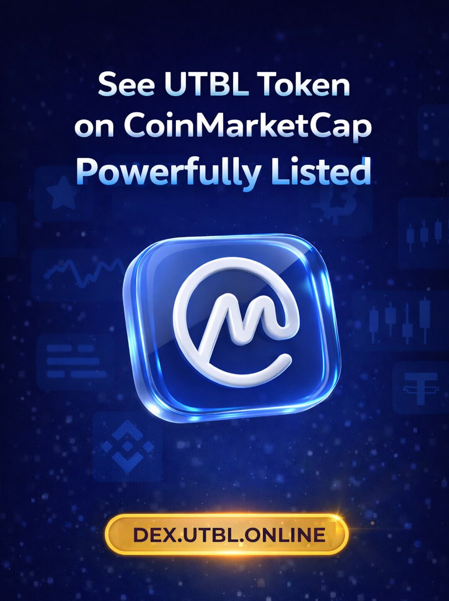 UTBLcoin's tweet photo. 📊 UTBL Token is now on CoinMarketCap

Explore now:
https://t.co/SGrc9KTAgQ

#UTBL #UTBLTOKEN #CoinMarketCap #CryptoListing #CryptoMarket #Web3 #Blockchain #DeFi #CryptoNews #DigitalAssets #Altcoin #CryptoTracking #TokenListing #BSC #CryptoCommunity https://t.co/UAKWejLxA9