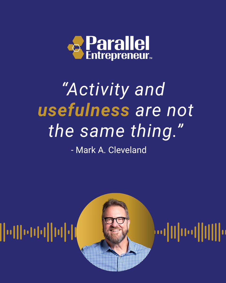 MarkACleveland's tweet photo. Founders operate at full capacity.

Full calendars, constant calls, nonstop problem solving.

Activity and usefulness are not the same thing, though.

The most effective founders aren't asking, “What needs my attention today?” They're asking, “Where do I uniquely create value?”

Some decisions truly require the founder’s judgment. Many others simply require clarity, context, and capable leadership.

When founders concentrate their energy where it actually moves the business forward, everything starts to work better.

Not less effort. Better placement of effort.

#FounderLife #LeadershipClarity #Entrepreneurship #BusinessDesign #ExecutiveFocus