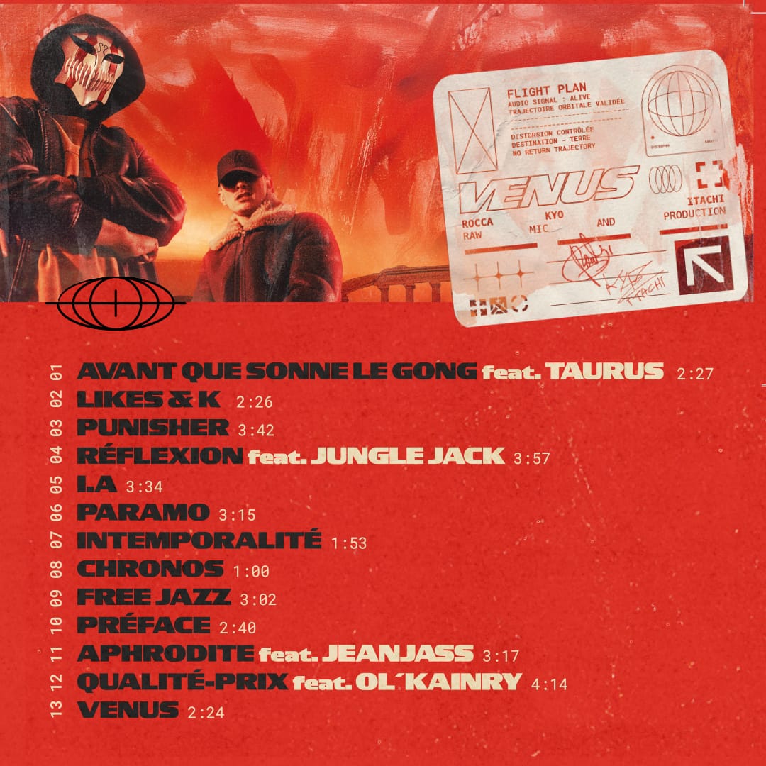 kyoitachi's tweet photo. @Roccaeloriginal x @kyoitachi VENUS☄️🔥 feat @olkainry , @JEANJ4SS @JungleJackClub
PRÉ- COMMANDES VINYLE &amp; CD DISPONIBLE NOW https://t.co/vgdyK4QTgu https://t.co/iARo0p0MDy