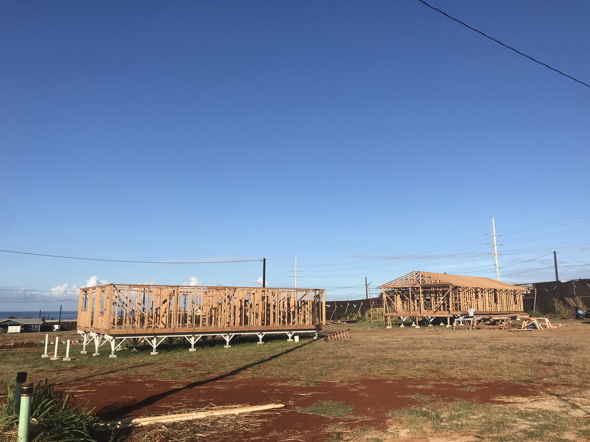 KauaiHabitat's tweet image. Building a house from a foundation to a home is a reminder of what’s possible when community comes together. 🏠 

#UnderConstruction #BuildingCommunity #KauaiHomes