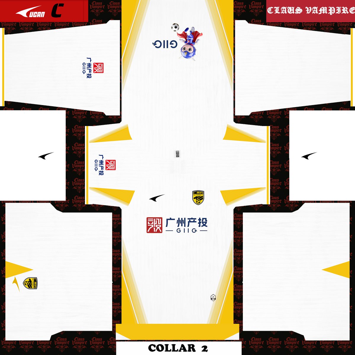 ClausVampire89's tweet image. LAST TEAM OF CL1  

KIT PACK 2/6
Guangdong GZ- Power (China League One🇨🇳)
AWAY KIT 2026
COLLAR 2
ALL IN DRIVE
@evo_web
@PESUniLegends
@PesUniverse
#Patch #pes21 #eFootball #PES #kitmaker
@PesModding
@UMLmod
#eFootball2026 #PES2021
@play_eFootball
#FootballFans
@PESMasterSite